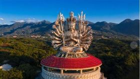 ▲千手觀音聖像。（圖／翻攝緣道觀音廟臉書粉絲團）