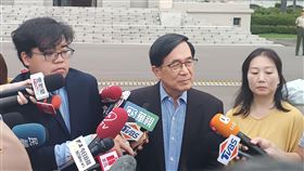 前總統陳水扁凱道請願。（圖／記者盧素梅攝影)