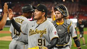 ▲崔志萬。（資料照／取自匹茲堡海盜FB）