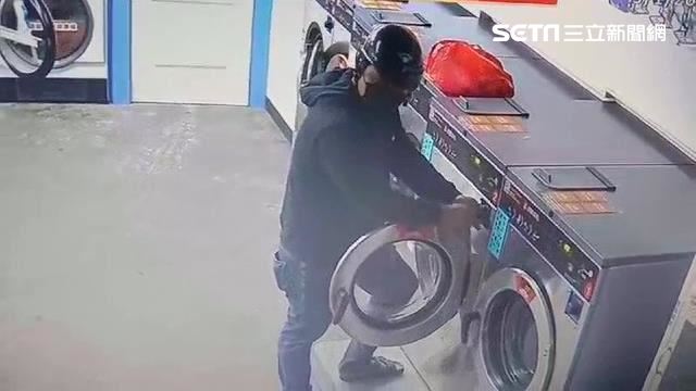連偷3家洗衣店「13機台被撬開」損失慘重