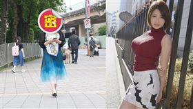 人氣AV女神推川悠里擁有豐滿上圍與S曲線，全身散發著成熟女人香。（圖／翻攝自推川悠里推特)