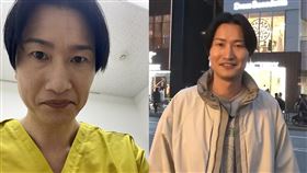  山添寬將吃完的竹籤插回去攤販的炸雞上，老闆相當不滿。（組合圖／翻攝自推特）