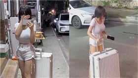 爆乳正妹淺淺。（圖／JKF紅燈區2.0臉書）