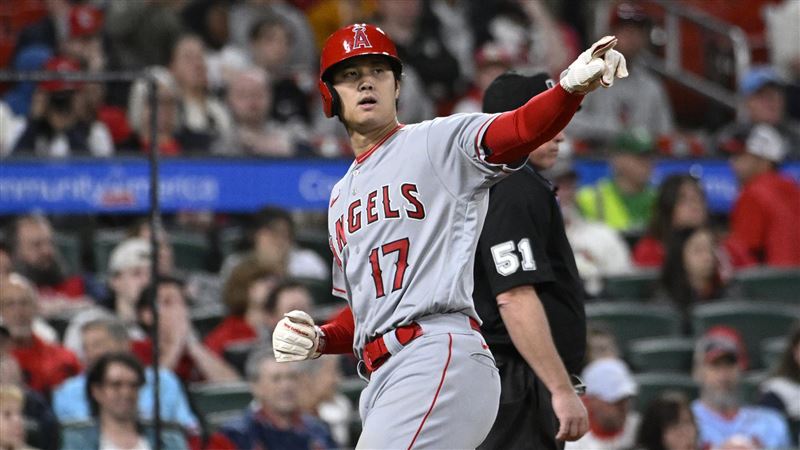 大谷翔平100轟、飆500K　棒球之神後第1人