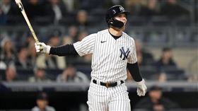 ▲包爾斯（Jake Bauers）敲出轉戰洋基首轟。（圖／美聯社／達志影像）