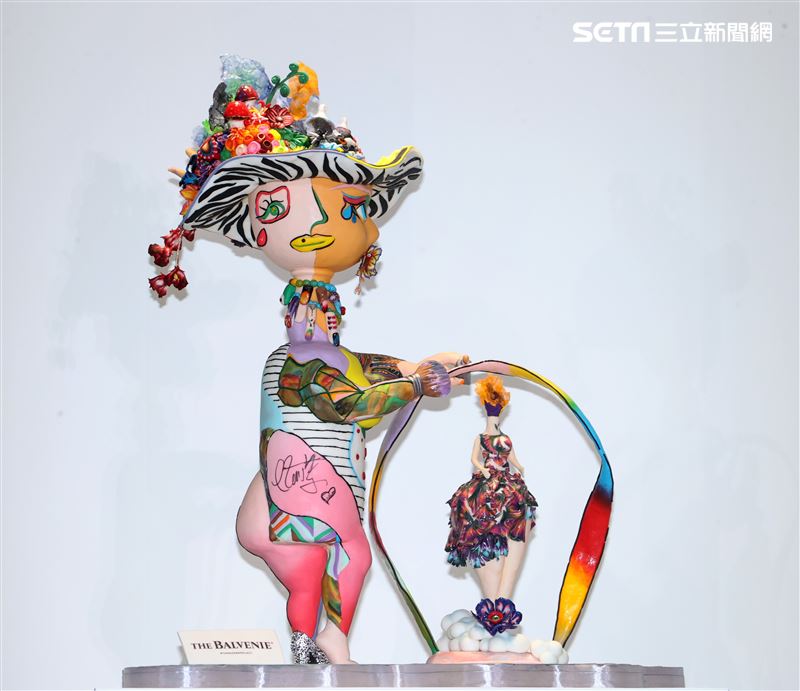 蔡依林出席翻糖藝術活動。（記者邱榮吉/攝影）