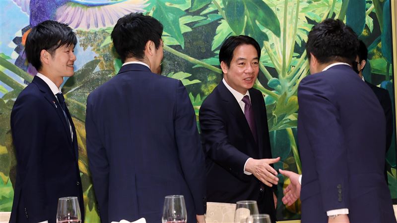 賴清德午宴日本青年局訪團　增進台日情誼