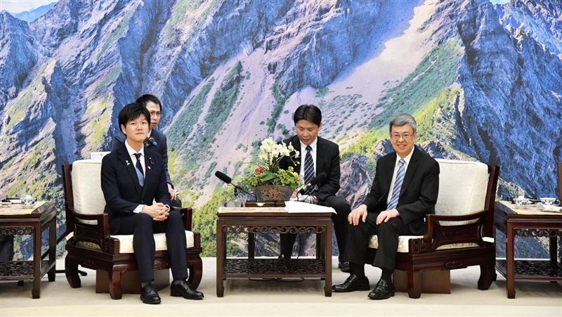 陳建仁見鈴木憲和：盼日本助台加入CPTPP