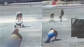 媽媽　嬰兒車　路人（圖／翻攝自推特）