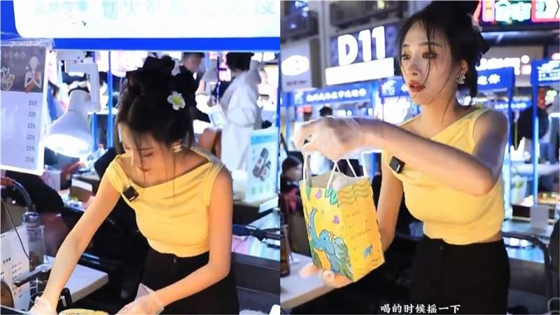 正妹空服員辭職賣奶茶爆紅！驚人營業額曝