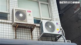 分離式冷氣/用電（記者陳弋攝影）