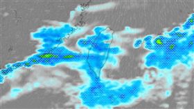 天氣特急 ：台灣上空一片藍（圖／台灣颱風論壇｜天氣特急臉書）