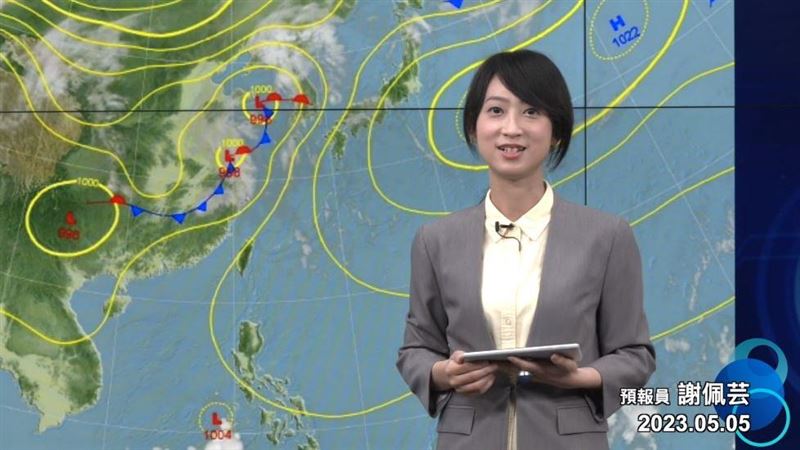 「立夏」好熱　美女預報員：外套先別收