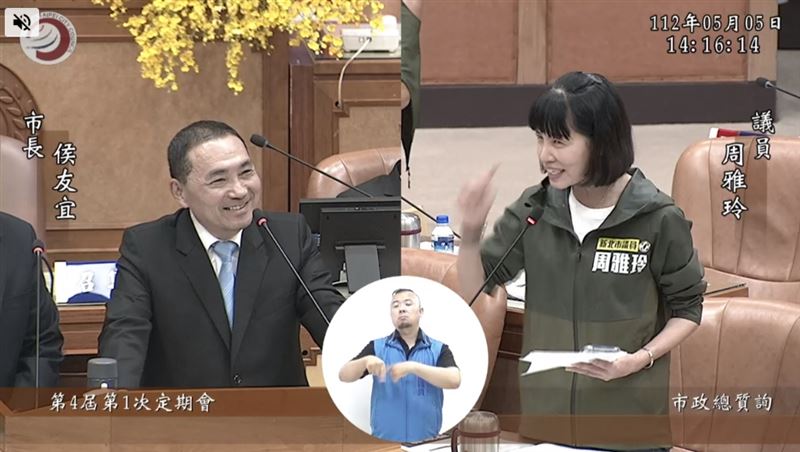 議員嗆「有像男子漢？」侯友宜：我是男生