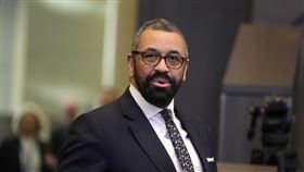 英國外交大臣柯維立（James Cleverly）。（圖／美聯社／達志影像）