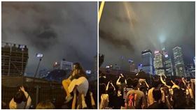 爬牆看周杰倫演唱會（圖／翻攝自微博）