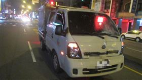 台中市北屯區貨車撞行人，送醫不治。（圖／民眾提供）