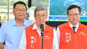 0506陳建仁視察「蘇澳溪分洪工程」（圖／行政院提供）