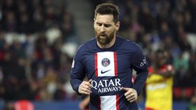 ▲超級球星梅西（Lionel Messi）因未事先取得所屬球隊同意，擅自前往沙國遭禁賽。（圖／美聯社／達志影像）