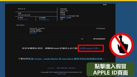 詐騙集團使用神似真實官方網站釣魚連結詐騙民眾輸入刷卡資訊。（圖／翻攝畫面）