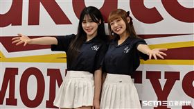 ▲樂天女孩林襄、李多慧首度同台。（圖／記者劉彥池攝影）