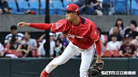 ▲味全龍先發投手曹祐齊。（圖／記者劉彥池攝影）