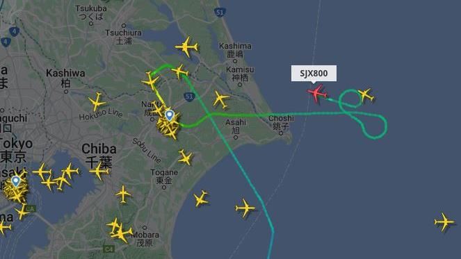 新／三度降落失敗　星宇在東京外海徘徊中