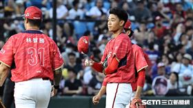 ▲味全龍先發投手曹祐齊。（圖／記者劉彥池攝影）