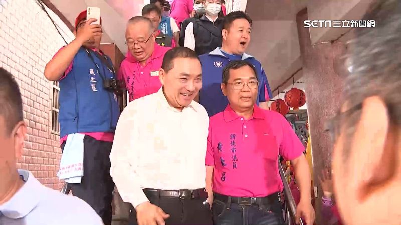 廟方挺侯稱郭資產在中國　侯友宜尷尬制止