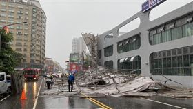鷹架倒塌,高雄市,左營區,博愛三路,崇德路