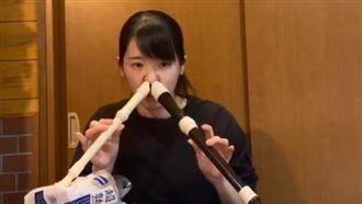 櫻花妹用2個鼻孔吹直笛！超神技巧網看傻