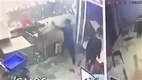 彰化二林，8惡煞砸店，砸到大哥的，尋仇火拚，(圖／翻攝畫面)