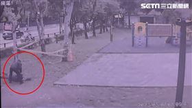 清潔人員規勸勿亂丟垃圾被打　彰警查打人男子（圖／翻攝畫面）