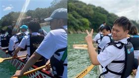 唐寶寶組龍舟隊。(圖／翻攝畫面)