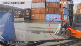 台中市，清水，貨櫃場，堆高機，輾斃