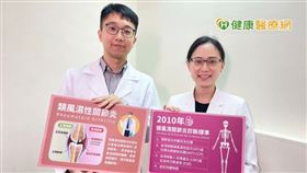 黎亞綺及朱宸志醫師共同呼籲，關節骨頭一旦被破壞侵蝕是無法復原的！一定要提高警覺、及早就醫，才不會耽誤治療的黃金時機。