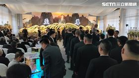 至尊盟,黃隆舜,黑幫,板殯,公祭,告別式,新北警,陳新發,陳文將,惡龍,記者莊淇鈞攝影