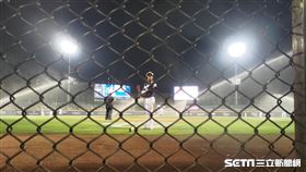 ▲新莊球場噴水。（圖／記者蕭保祥攝影）