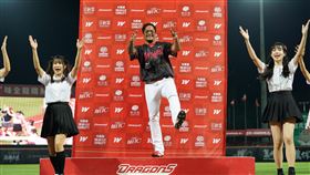 ▲林智勝獲選單場MVP。（圖／味全龍球團提供）