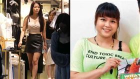 ▲許多藝人都喜歡跟李明珊合作，不過從她與周湯豪兩次同台，也看得出兩年內她從懷孕到後來身材上的改變。（圖／索尼提供、CTWANT）