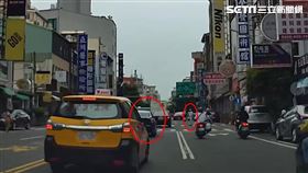 台南,車禍,禮讓,行人,警車