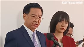 外交部長吳釗燮。（圖／記者盧素梅攝影)