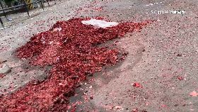 放1公里鞭炮1200