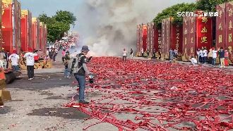 鞭炮地毯網傳1公里長　水仙宮：僅300公尺