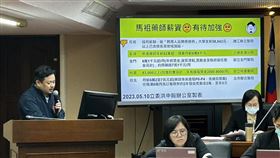 洪申翰指出整個馬祖四鄉五島，只有6名藥師，且薪資與本島差距大，離島醫療人力堪慮。（圖／記者簡浩正攝影）