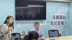 ▲柯文哲時事回應（圖／記者許皓婷攝影）