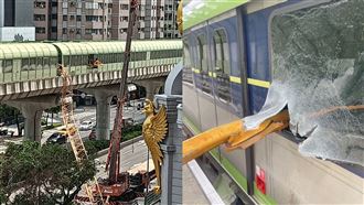吊臂砸捷運1死10傷！興富發400字說明致歉