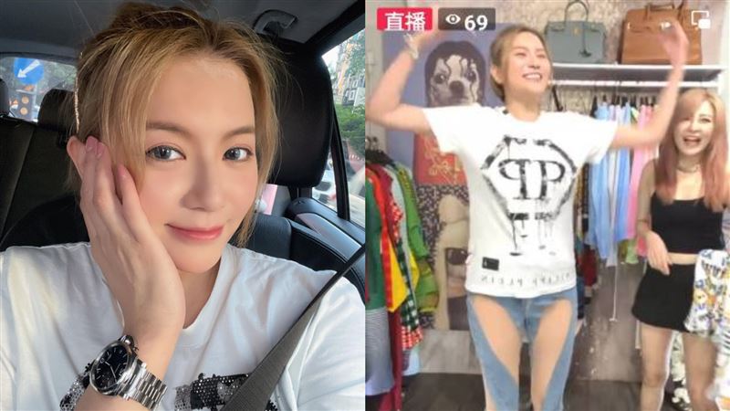 李妍憬牛仔褲剪裁超新穎　辣度海放Lisa