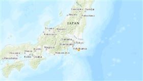 日本關東地震。（圖／翻攝USGS）