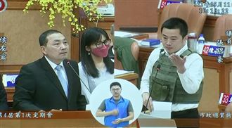 議員「拜託跟黑道喬一下」　侯友宜動怒了